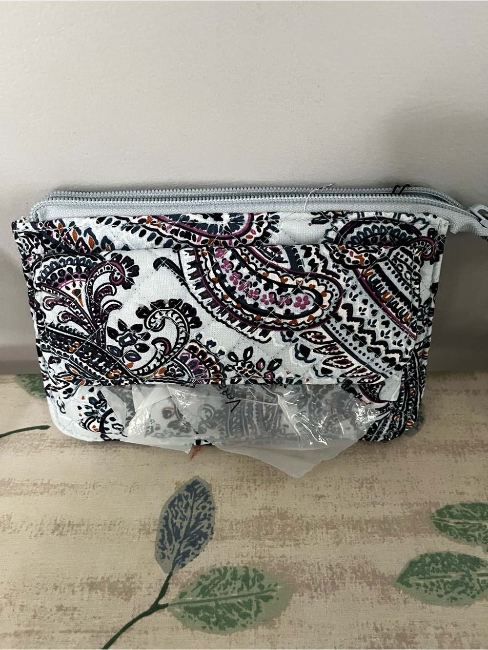 Vera Bradley RFID Cotton Wallet/Crossbody Purse- NWT - Picture 2 of 9